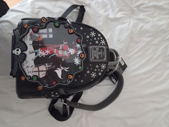 Tim Burton The Nightmare Before Christmas Backpack and Blanket