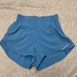 Lululemon Blue Shorts Size 0