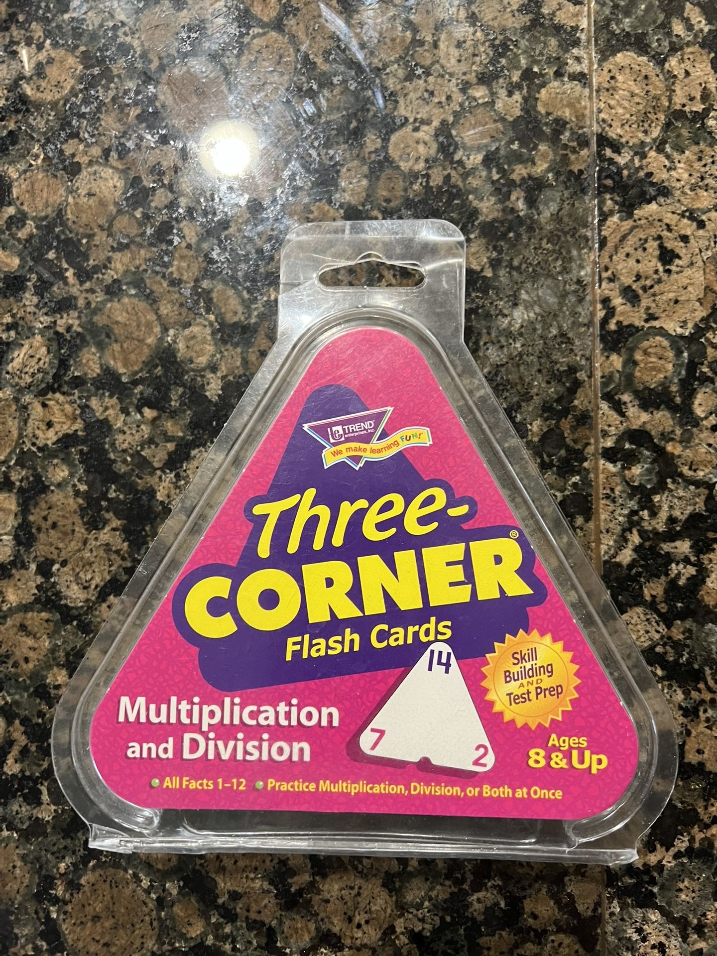 Three Corner Flashcards