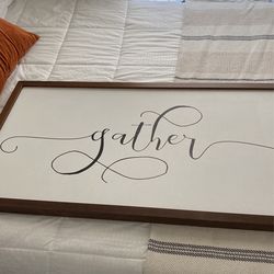 XL framed Signboard