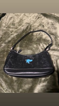 black vintage purse