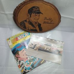 3 Item COLLECTIBLE   Starring Bobby Allison