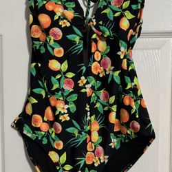 Woman’s Floral Bathing Suit