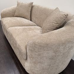 BRAND NEW Meridian Loveseat Beige