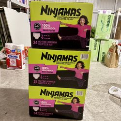 Ninjamas Large Pull Up Training Underwear 