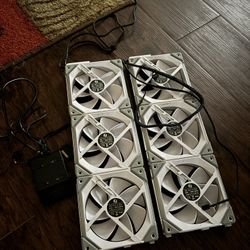 Lian Li UNI SL Wireless PC Fan 120mm RGB ATTENTION READ DESCRIPTION FOR DESKTOP’s NO BOX 📦!!) PICK UP ONLY NO TRADE FIRM ON PRICE💲75 FOR All 