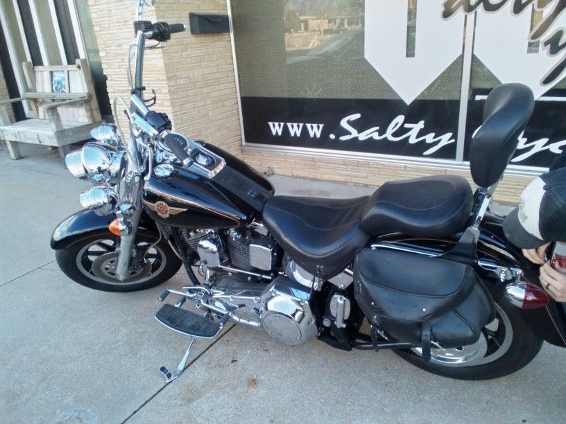 1998 Fatboy Harley Davidson And 2004 Kawasaki Vulcan Meanstreet 