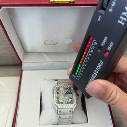 Moissanite Automatic Men’s Watch 