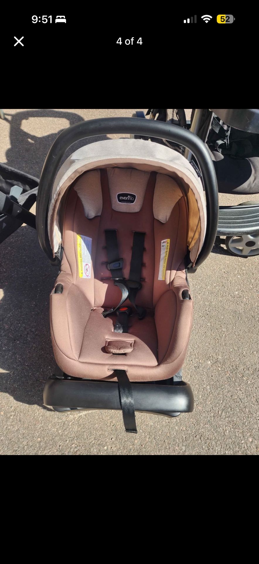 Evenflo Pivot Car seat & Stroller