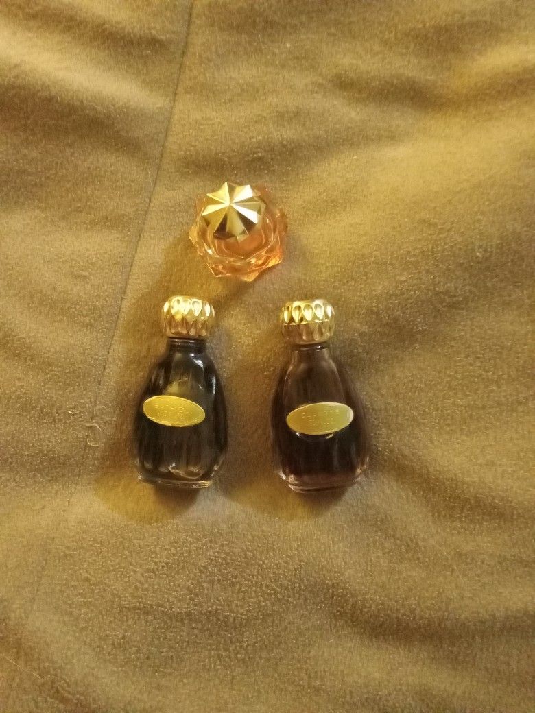 Vintage Perfume And Bath Oil (3 Bottles)