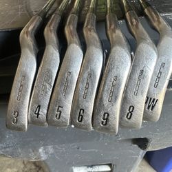 set of King Cobra Oversize   irons.   3-W