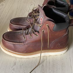 Irish Setter Work Boots. Steel Toe