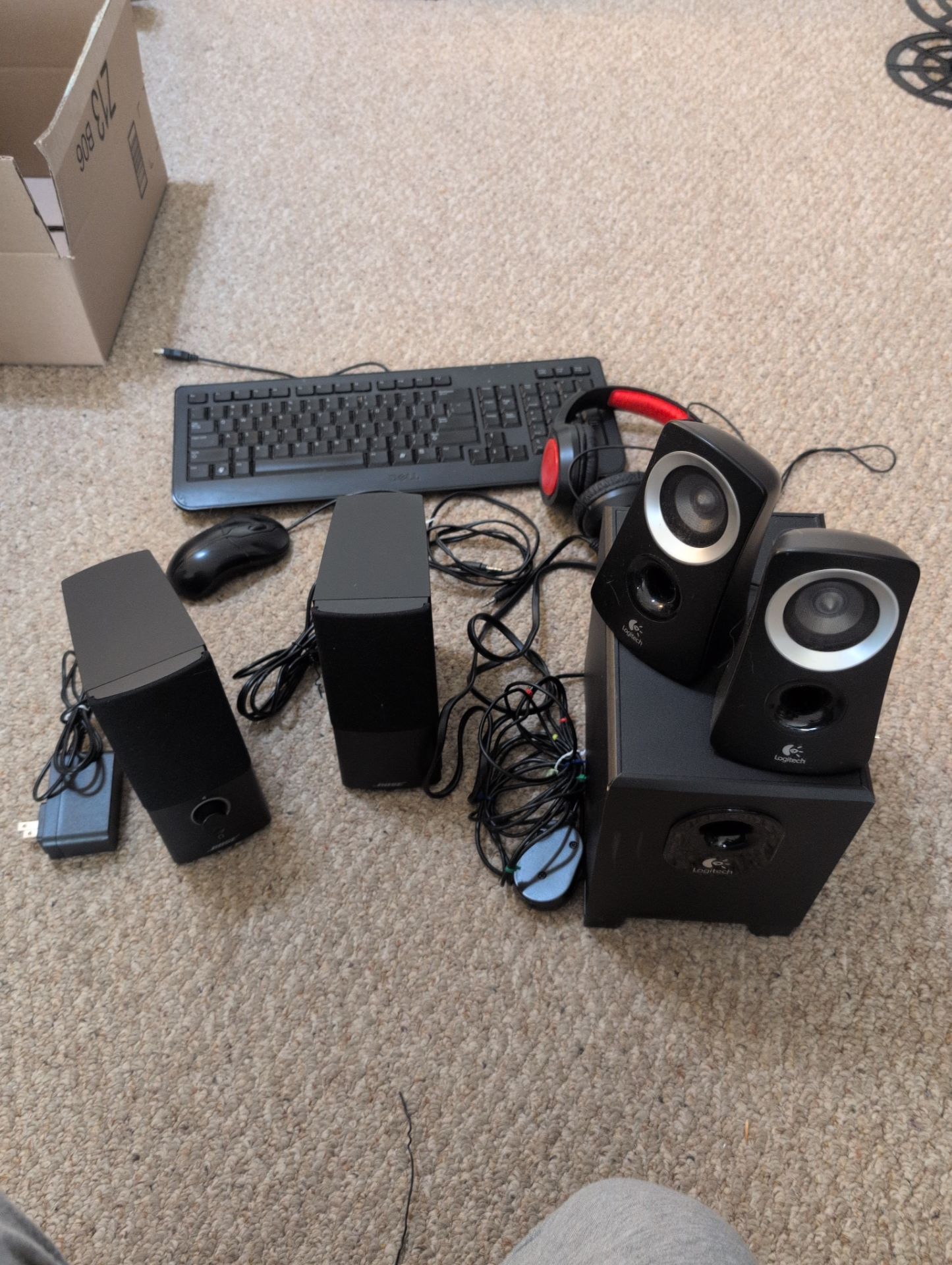 Bose Speakers, plus added more