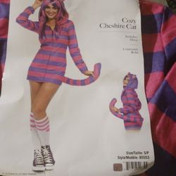 Halloween Costume Never Worn, Cheshire Cat, One Piece, So Cute! Pink & Purple