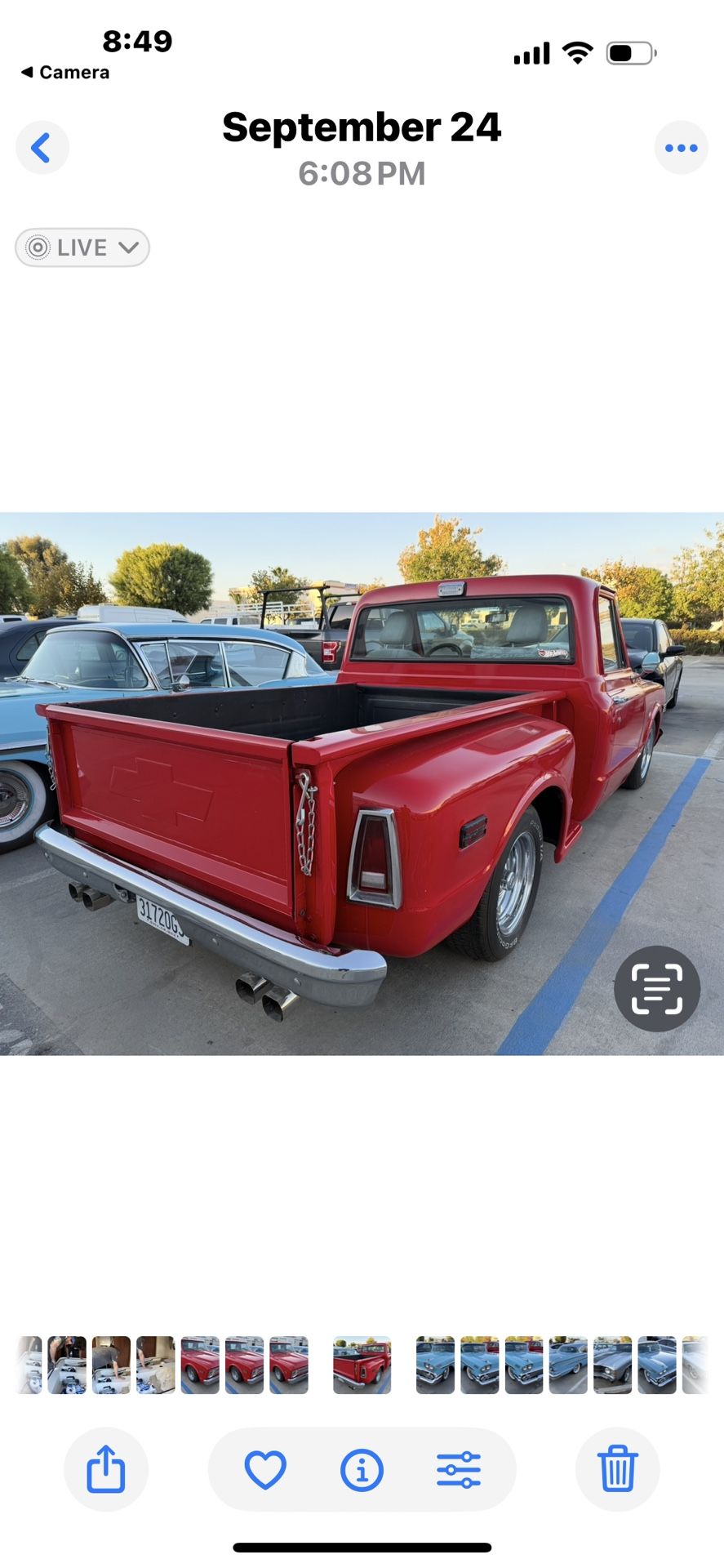 1968 Chevy stepside with Corvette motor