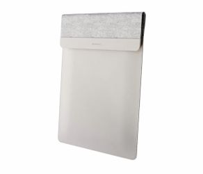 Journey NEXA 4-in-1 Laptop Sleeve | Wireless Charging | Dove Grey | 15”-16”