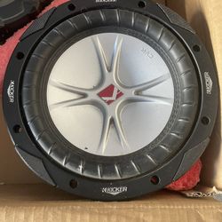8” Inch Kickers (subwoofers) Car Stereo’s 