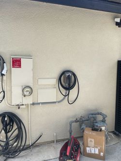Tesla charger EV car charger nema 1450 outlet installation