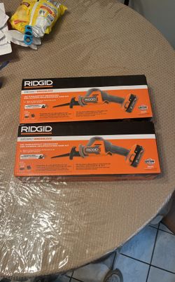 Brand New Ridgid One Handed Reciprocating Saw 18v Brushless Kit Sealed Package $150 Each