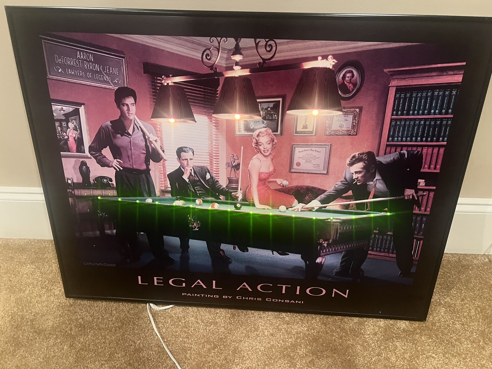 Legal Action Painting