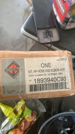 International HP Hose and Elbow Assembly Kit