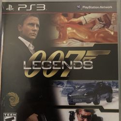 James Bond 007 Legends PS3 