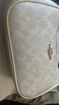 Coach Signature Canvas Bag Cream