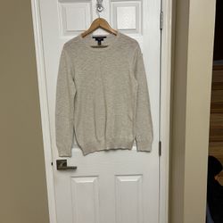 Gap Men’ s Light Beige Crewneck Sweater 