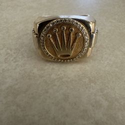 14 Karat Rolex Gold Ring