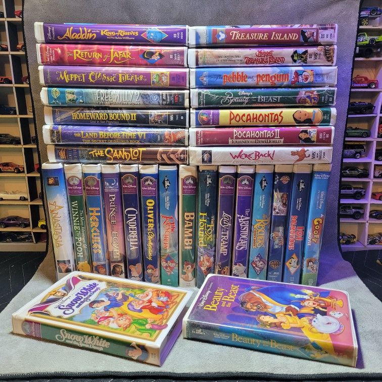 VHS Disney Movies