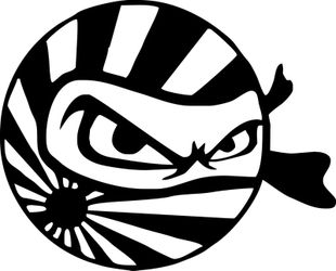 4" JDM Ninja Vinyl Decal Sticker