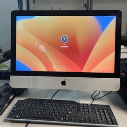 iMac retina 4k 21-inch late 2017 I5 @ 3.0 Ghz 8GB RAM  500GB  SSD macOs Ventura Version  13.7.8