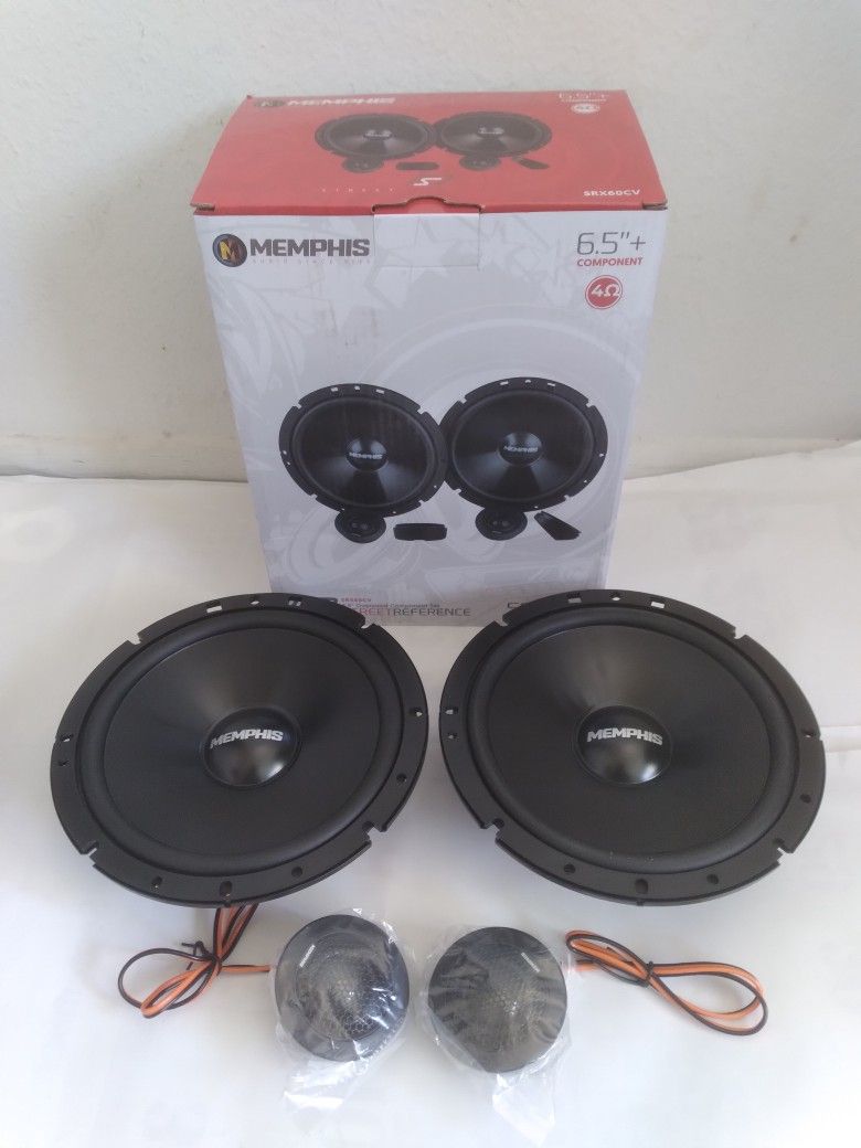 MEMPHIS 1 PAIR 6.5 INCH 100 WATTS COMPONENT CAR SPEAKER ( BRAND NEW PRICE IS LOWEST )
