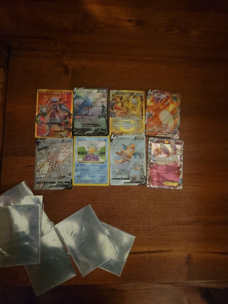 Pokemon Cards 6 Card 