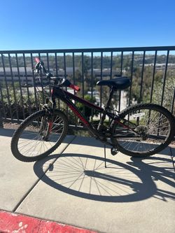 Nishiki Black and Red Mountain Bike