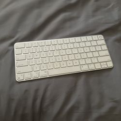 Apple Keyboard with Finger Touch