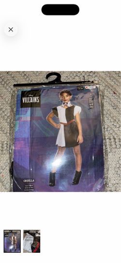 Disney villains cruella costume S