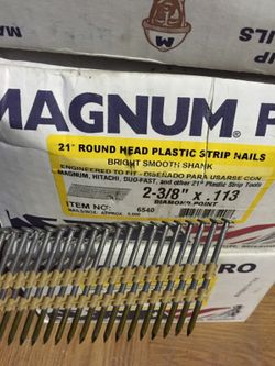 Nails for framing gun