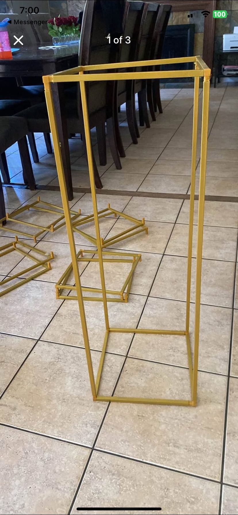 31” Flower Stand Center Piece