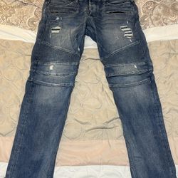 Distressed Hudson  Jeans Size 38