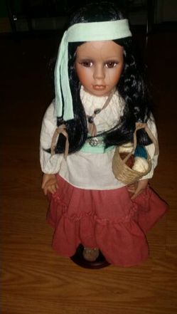 Indian girl doll