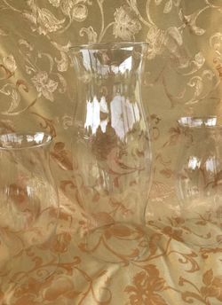 Three vintage cristal vases