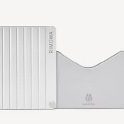 Rimowa Aluminum Card Holder - Brand New w/ box and Dust Bag