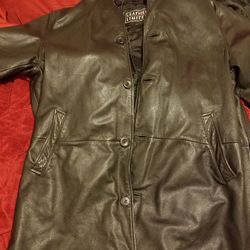 2 leather coats. 1 limited leather (L) 1 Wilson leather (2XLt)