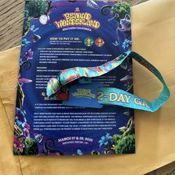 Beyond 2Day GA Wristband (Friday portion)