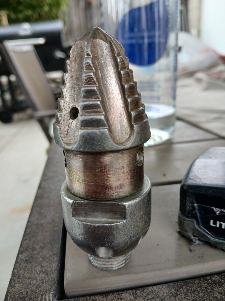 Jetter Head 1/2inch Or 5/8s Cutter