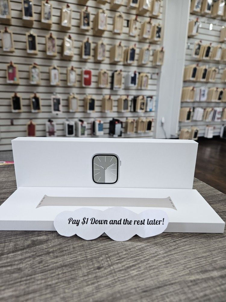 Apple Watch Series 8 - $1 To Take it Home same Day and Pay the Rest later!