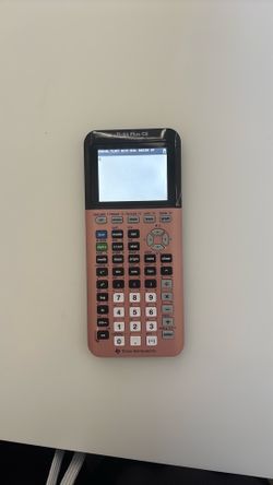 TI-84 plus CE Rose Gold Graphing Calculator