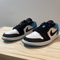 Jordan 1 SE Low Laser Blue , Men’s Size 10