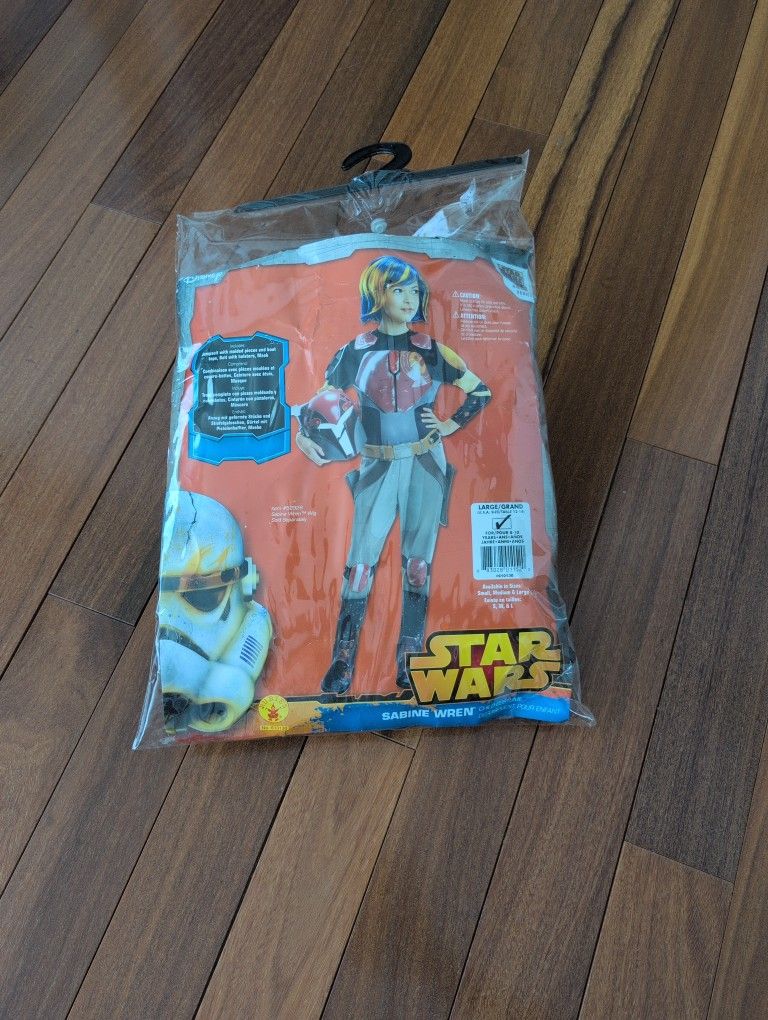 Sabine Wren Star Wars Girls Costume Size L